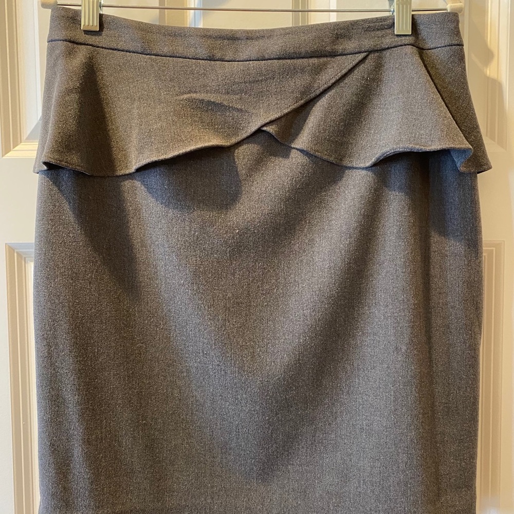 Express Gray Pencil Skirt